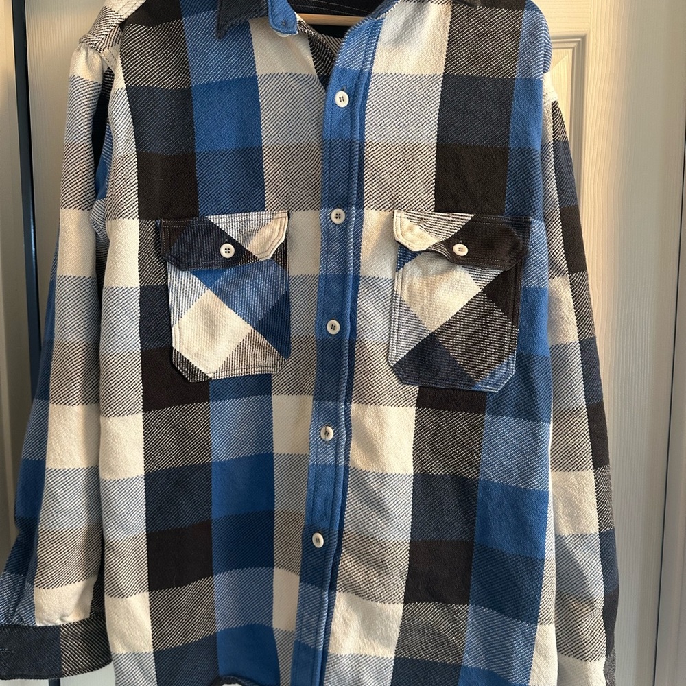 The Real McCoys 8HU Lumberjack Block Flannel Shirt